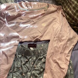 Cacique Pink Pajama Set